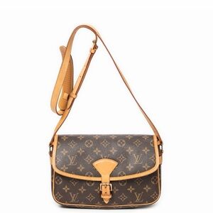 Louis Vuitton Monogram Crossbody in Brown and Tan